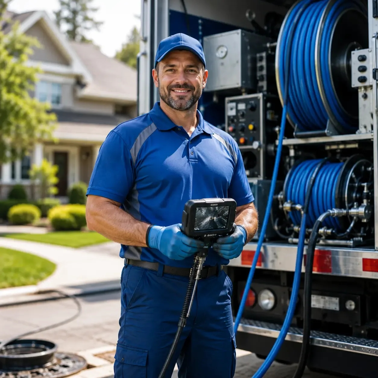 Local outdoor drain cleaning specialists in Round Lake, IL